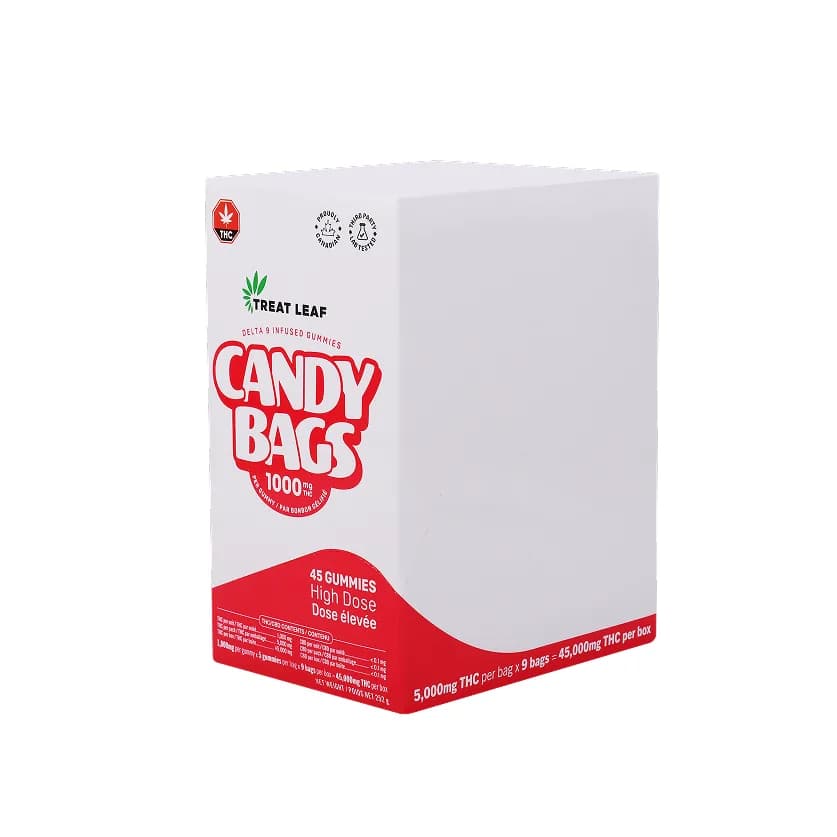 1000mg THC Candy Bags Box 10