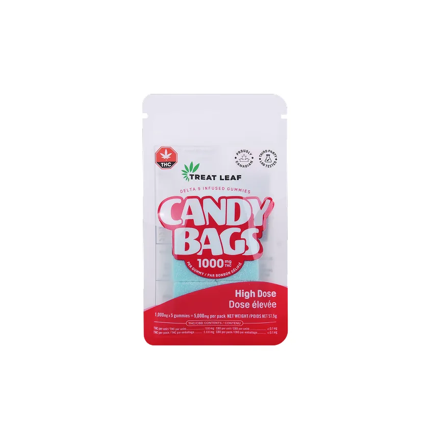 1000mg THC Candy Bags Box 9