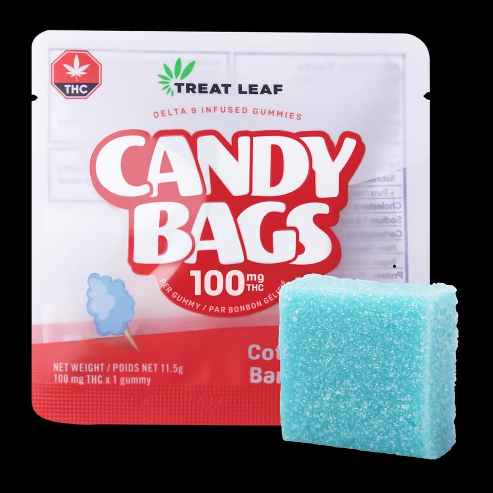 THC Gummies 100mg – Treat Leaf 10-Pack Candy Box | THC Edibles Canada 2