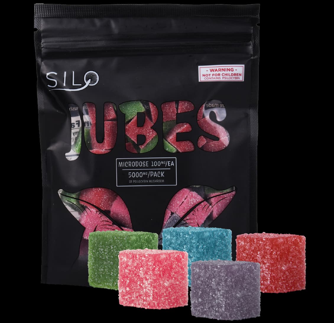Silo Jubes Microdose Psilocybin Mushroom Gummies Original Assorted