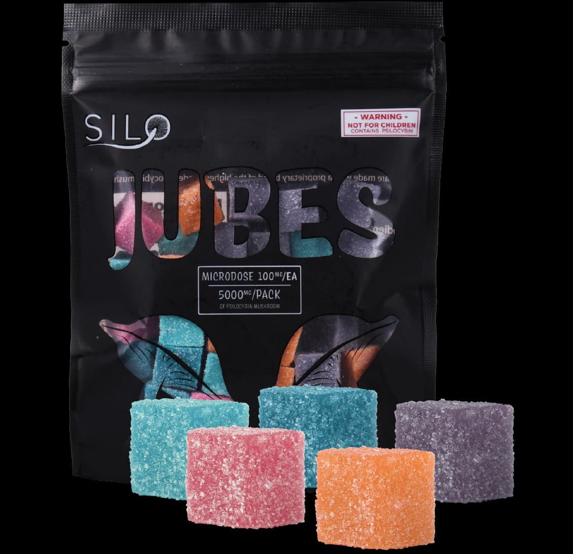 Silo Jubes Microdose Psilocybin Mushroom Gummies New Carnival Assorted